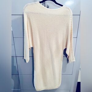 LIGHTWEIGHT KNIT SLOUCHY SWEATER DRESS